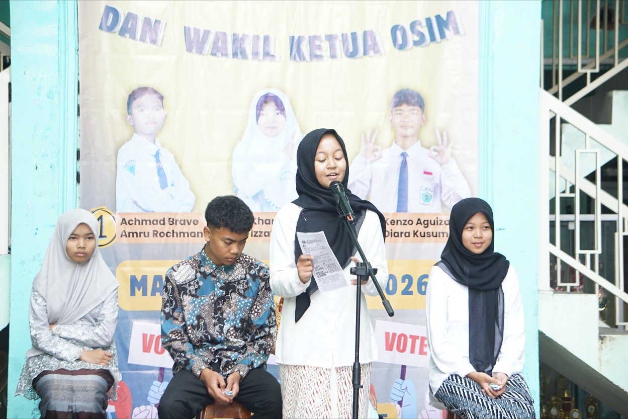 Semarak Kampanye Calon OSIM MTs Hasyim Asyari Batu 2025: Wujud Demokrasi Siswa yang Berbudaya